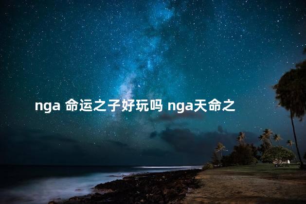 nga 命运之子好玩吗 nga天命之子